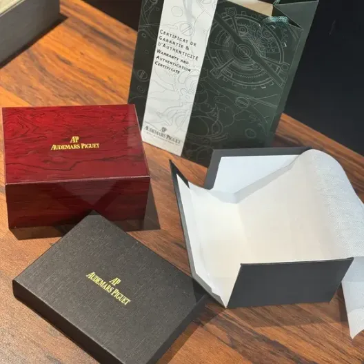 Audemars Piguet Style Watch Box – Premium Wooden Case