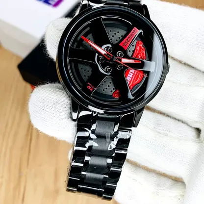Skmie  Rotating Wheel Watch
